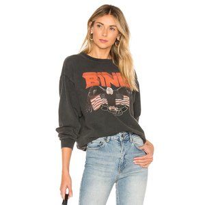 ANINE BING Vintage Bing Sweatshirt in Black